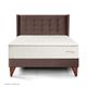 dormitorio europeo royal crown gold chocolate 2 plazas