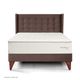 dormitorio europeo royal crown gold chocolate queen
