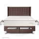 dormitorio con cajones royal crown gold chocolate king