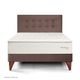 dormitorio europeo royal crown chocolate 2 plazas