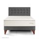 dormitorio europeo royal crown gris queen