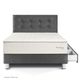 dormitorio con cajones royal crown gris 1 5 plazas