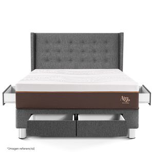 Dormitorio con cajones Royal Abrazzo Gold | Queen