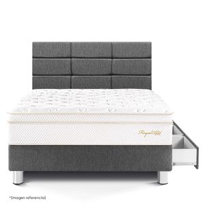 Dormitorio con Cajones Royal Cloud Blocks | 1.5 plazas