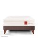 cama europea royal prince flexible chocolate queen