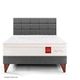 dormitorio europeo royal prince blocks flexible gris queen