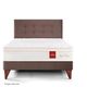 dormitorio europeo royal prince flexible chocolate 1.5 plazas