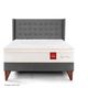 dormitorio europeo royal prince gold flexible gris king