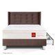 dormitorio royal prince con cajones gold flexible chocolate 1.5 plazas