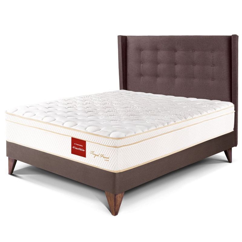 dormitorio-europeo-royal-prince-gold-flexible-chocolate-2-plazas