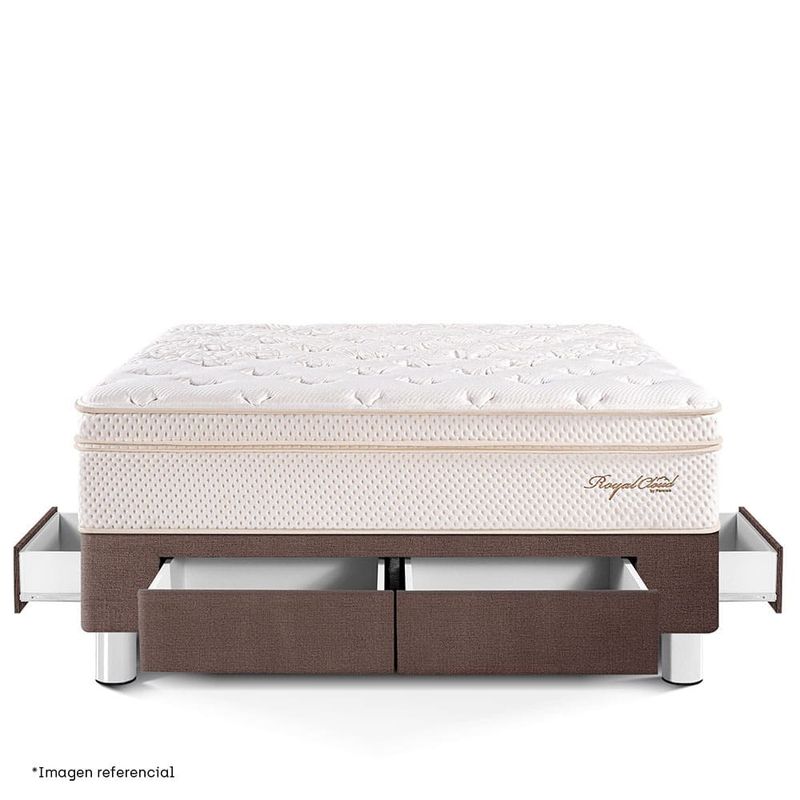 Cama-con-Cajones-Royal-Cloud-Chocolate-|-King