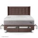 Dormitorio con Cajones Royal Balanzze Gold Chocolate | 2 plazas
