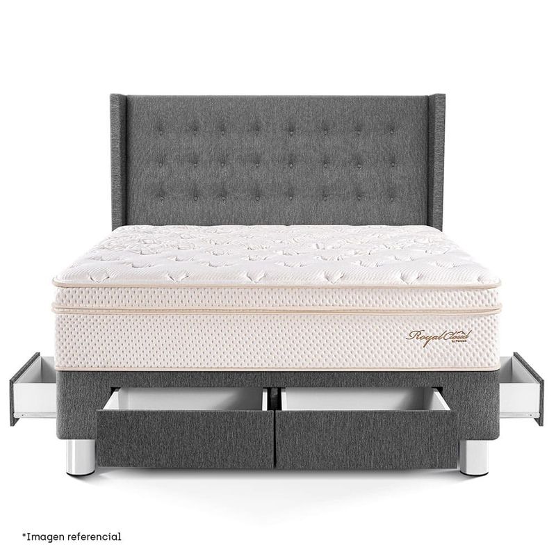 Dormitorio-con-Cajones-Royal-Cloud-Gold-Gris-|-King