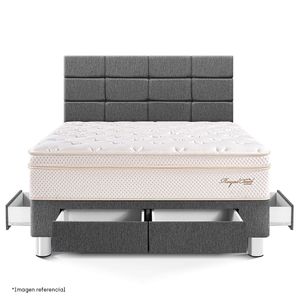 Dormitorio Royal Con Cajones Cloud Blocks | 2 plazas