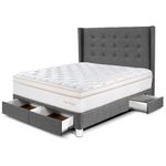 Dormitorio-con-Cajones-Royal-Dynasty-Gold-Gris-|-2-plazas