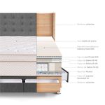 Dormitorio-con-Cajones-Royal-Dynasty-Gold-Gris-|-2-plazas