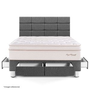 Dormitorio Royal Dynasty Con Cajones Blocks | 2 plazas