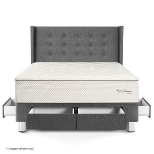Dormitorio con Cajones Royal Crown Gold | 2 plazas