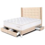 Dormitorio-con-Cajones-Royal-Elizabeth-Gold-Champagne-|-2-plazas