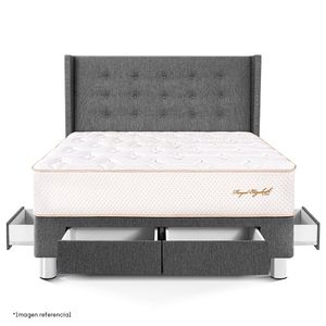 Dormitorio con Cajones Royal Elizabeth Gold | 2 plazas