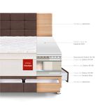 Dormitorio-con-cajones-Royal-Prince-Flexible-Blocks-Chocolate-|-Queen