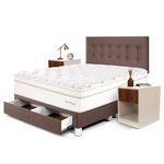 Set-Dormitorio-Royal-Dynasty-con-cajones-Queen-Chocolate---2-Veladores-con-Cajon