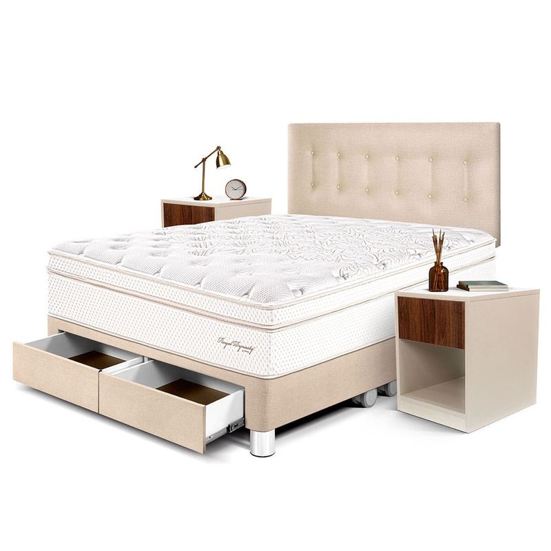 Set-Dormitorio-Royal-Dynasty-con-cajones-Queen-Champagne---2-Veladores-con-Cajon