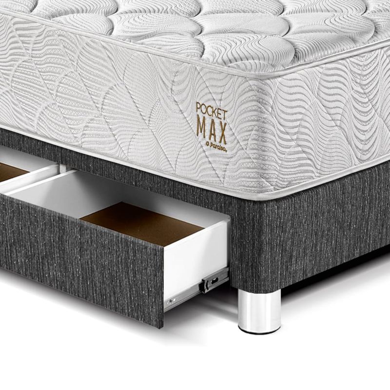 Cama-con-Cajones-Pocket-Max-Charcoal-|-2-plazas