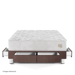 Cama con Cajones Pocket Max | King