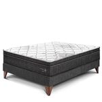Cama-Europea-Pocket-Star-Charcoal-|-2-plazas
