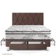 Dormitorio con Cajones Pocket Advance Chocolate | King