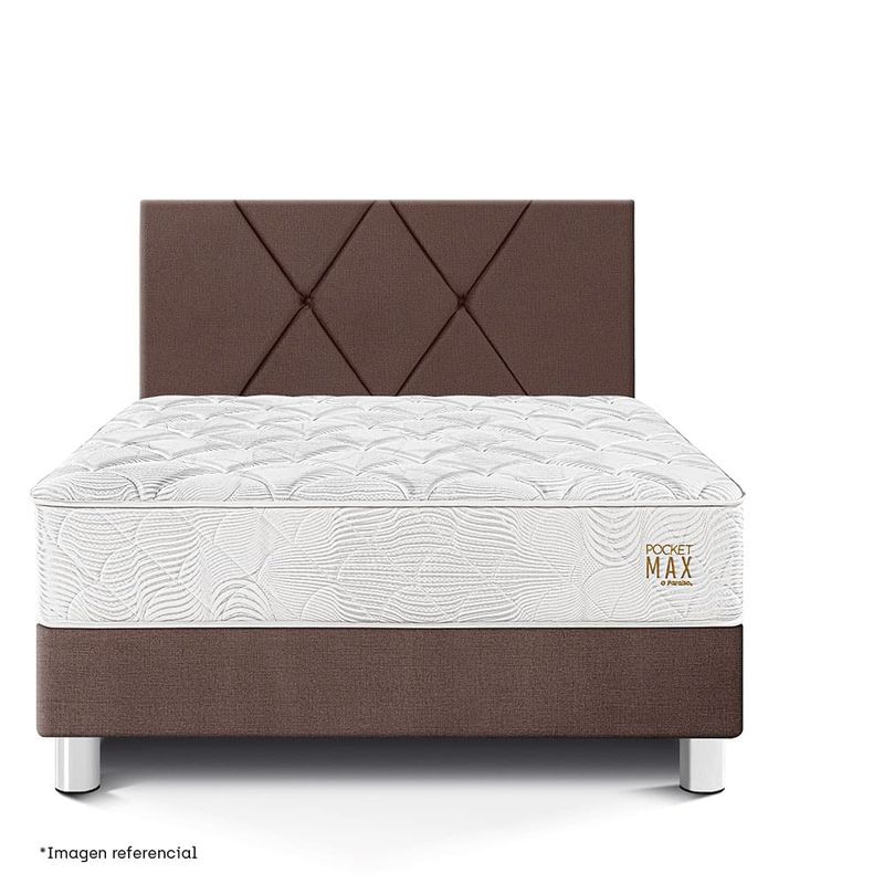 Dormitorio-Pocket-Max-Chocolate-|-1.5-plazas