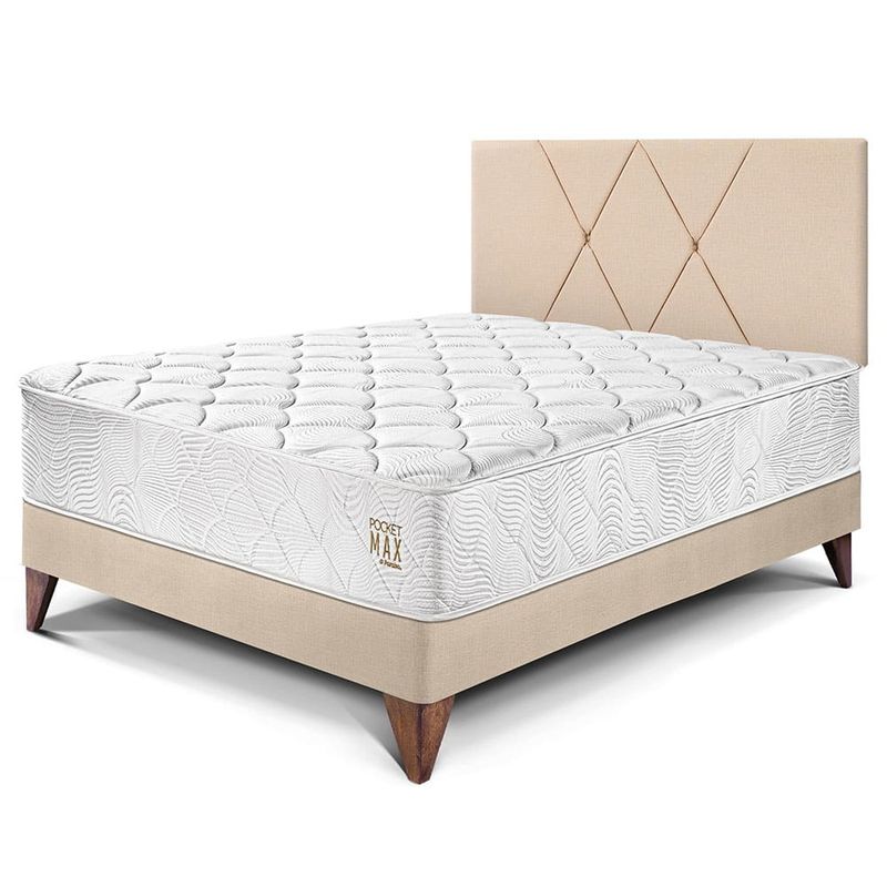 Dormitorio-Europeo-Pocket-Max-Champagne-|-1.5-plazas