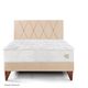 Dormitorio Europeo Pocket Max Champagne | Queen