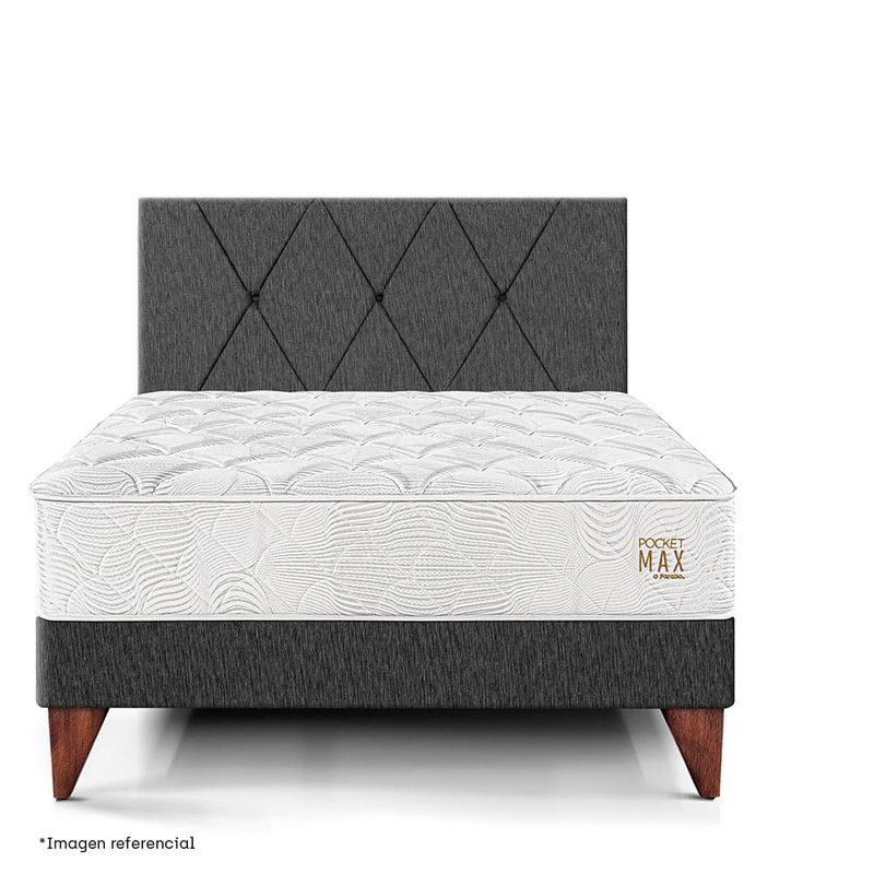 Dormitorio-Europeo-Pocket-Max-Charcoal-|-2-plazas