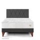 Dormitorio Europeo Pocket Max Charcoal | Queen