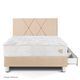 Dormitorio con Cajones Pocket Max Champagne | 1.5 plazas