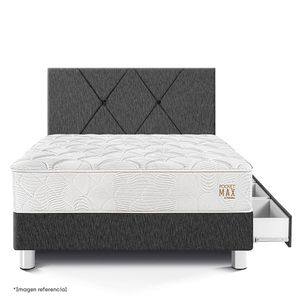 Dormitorio con Cajones Pocket Max Loft | 1.5 plazas