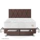 Dormitorio con Cajones Pocket Max Chocolate | Queen