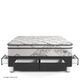 cama cajones pocket advance charcoal queen