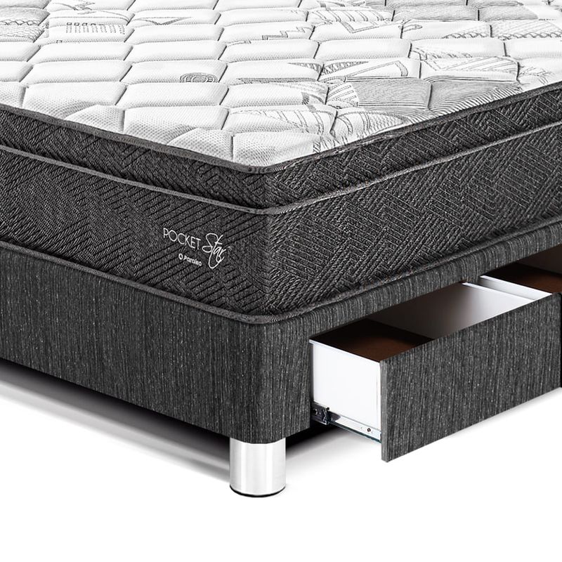 Cama-con-Cajones-Pocket-Star-Charcoal-|-1.5-plazas
