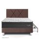 Dormitorio con Cajones Pocket Star Chocolate | 1.5 plazas