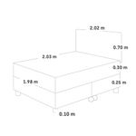 Dormitorio-Pocket-Star-Chocolate-|-King