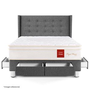 Dormitorio con Cajones Royal Prince Gold Firme | 2 plazas