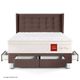 dormitorio con cajones royal prince gold firme chocolate 2 plazas