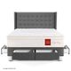 dormitorio con cajones royal prince gold firme gris king