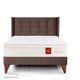 dormitorio europeo royal prince gold firme chocolate 1.5 plazas