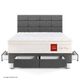 dormitorio con cajones royal prince blocks firme gris 2 plazas