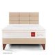 dormitorio europeo royal prince blocks firme champagne 1.5 plazas