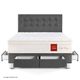 dormitorio con cajones royal prince firme gris queen